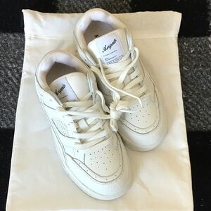 Axel Arigato Area Lo White Athletic Sneakers
